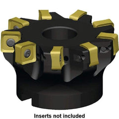 Kennametal - 12 Inserts, 160mm Cut Diam, 40mm Arbor Diam, 6mm Max Depth of Cut, Indexable Square-Shoulder Face Mill - 3° Lead Angle, 63mm High, SN_J120616EN__ Insert Compatibility, Series KSSM - All Tool & Supply