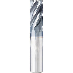 Supermill - 5/16" Diam 5 Flute Solid Carbide 0.015" Corner Radius End Mill - All Tool & Supply