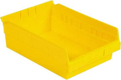 LEWISBins+ - 11-5/8" Deep, Yellow Hopper Shelf Bin - 4" High x 8-3/8" Wide x 11-5/8" Long - All Tool & Supply