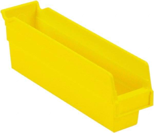 LEWISBins+ - 11-5/8" Deep, Yellow Hopper Shelf Bin - 4" High x 2-3/4" Wide x 11-5/8" Long - All Tool & Supply