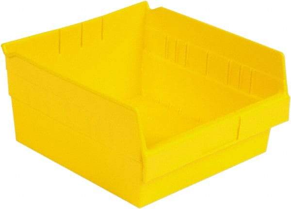 LEWISBins+ - 11-5/8" Deep, Yellow Hopper Shelf Bin - 6" High x 11-1/8" Wide x 11-5/8" Long - All Tool & Supply