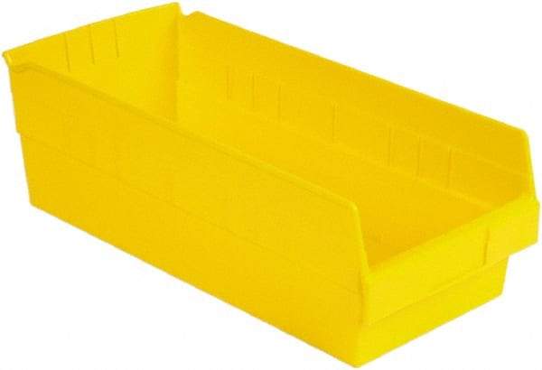 LEWISBins+ - 17-7/8" Deep, Yellow Hopper Shelf Bin - 6" High x 8-3/8" Wide x 17-7/8" Long - All Tool & Supply