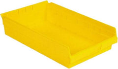 LEWISBins+ - 17-7/8" Deep, Yellow Hopper Shelf Bin - 4" High x 11-1/8" Wide x 17-7/8" Long - All Tool & Supply