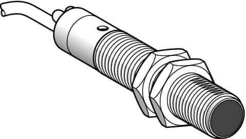 Telemecanique Sensors - Cable Connector, 15m Nominal Distance, Shock and Vibration Resistant, Through Beam Photoelectric Sensor - 24 to 240 VAC/VDC, 25 Hz, Brass, 97mm Long x 18mm Wide x 7 Inch High - All Tool & Supply