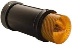 Schneider Electric - 24 VAC/VDC, 4X NEMA Rated, Strobe Tube, Orange, Flashing Light - 60 Flashes per min, 70mm Pipe/Pendant, 70mm Diameter, 157mm High, IP65, IP66 Ingress Rating - All Tool & Supply