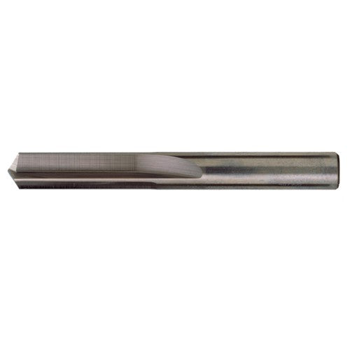 ‎#50 Dia. × 0.07″ Shank × 11/16″ Flute Length × 1-11/16″ OAL, Stub, 140°, Bright, 2xD Flute, Round Solid Carbide Drill