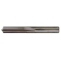 ‎#12 Dia. × 0.189″ Shank × 1-3/16″ Flute Length × 2-1/4″ OAL, Stub, 140°, Bright, 2xD Flute, Round Solid Carbide Drill