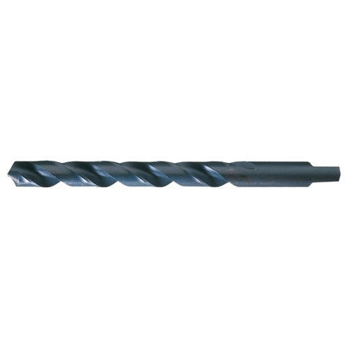 #19 RHS / RHC HSS 118 Degree Radial Point Automotive Tanged Shank Drill - Steam Oxide - Exact Industrial Supply