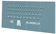 Four-Panel Steel Toolboard System - Utility Gray - All Tool & Supply