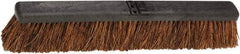 Harper Brush - 24" Heavy Duty Palmyra Push Broom - 2-7/8" Bristle Length, Plastic Block, Bolt-On Handle Connection, Handle Sold Separately - All Tool & Supply