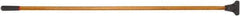 Harper Brush - 60 x 1-1/8" Wood Handle for Laitner Broom Heads - Bolt-On Connection, Tan - All Tool & Supply