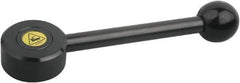 KIPP - M6, Steel Threaded Hole Adjustable Clamping Handle - 118.5mm OAL, 23mm High - All Tool & Supply