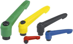 KIPP - M16, Fiberglass Reinforced Plastic Threaded Hole Adjustable Clamping Handle - 126mm OAL, 77mm High - All Tool & Supply