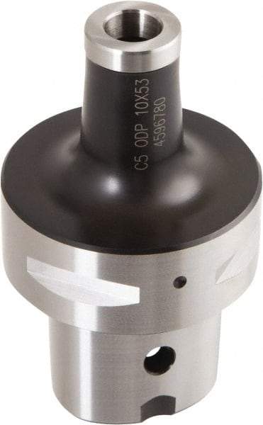 Iscar - C5 Modular Connection 10mm Hole End Mill Holder/Adapter - 18mm Nose Diam, 53mm Projection, Through-Spindle Coolant - Exact Industrial Supply