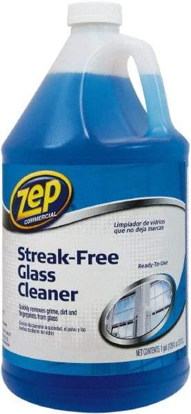 ZEP Commercial - 1 Gal Bottle Pleasant Glass Cleaner - Use on Mirrors, Windows - All Tool & Supply