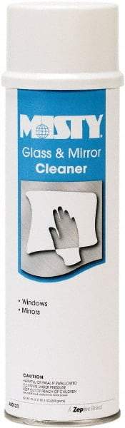 Misty - 19 oz Aerosol Can Mint Glass Cleaner - Use on Glass - All Tool & Supply