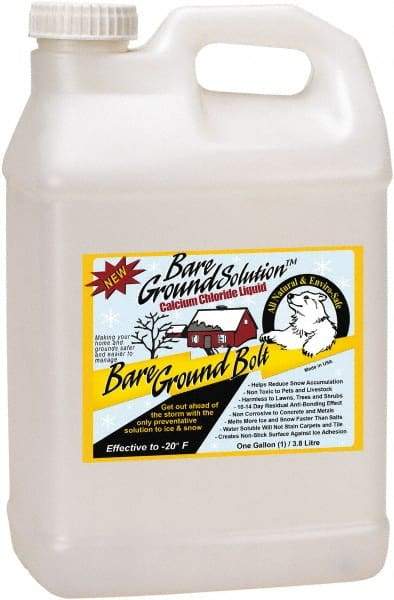 Bare Ground Solutions - 2.5 Gal Jug Magnesium Chloride Liquid - Effective to -20°F - All Tool & Supply