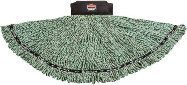 Rubbermaid - Black Head Band, Large Microfiber Loop End Mop Head - 4 Ply - All Tool & Supply