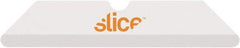 Slice - Ceramic Double Sided Utility Knife Blade 10 - 34mm x 6.5mm x 1.3mm, 4 Pack, For Slice Products - All Tool & Supply