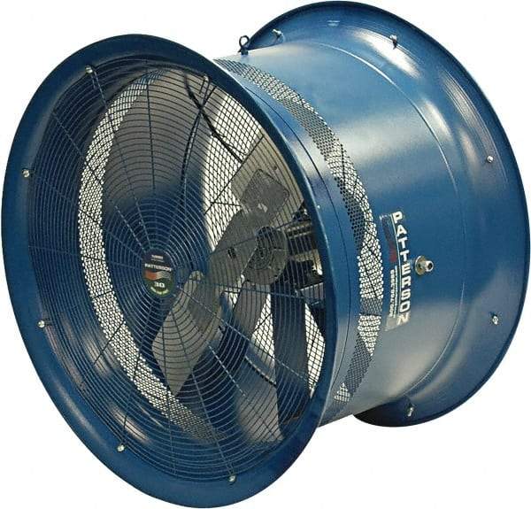 Patterson Fan - 30" Blade, 1 hp, 12,000 CFM, Industrial Circulation Fan - Suspension, 208-230/460 Volts, 1 Speed - All Tool & Supply