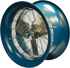 Patterson Fan - 22" Blade, 1/2 hp, 5,570 CFM, Industrial Circulation Fan - Suspension, 208-230/460 Volts, 1 Speed - All Tool & Supply