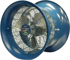 Patterson Fan - 14" Blade, 1/4 hp, 2,600 CFM, Industrial Circulation Fan - Suspension, 208-230/460 Volts, 1.5-1.4/.7 Amps, 1 Speed - All Tool & Supply