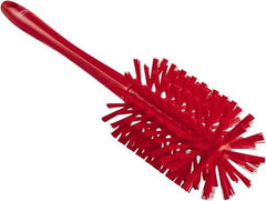 Vikan - 3-1/2" Diam Polyester Bottle Brush - 17" OAL, 6-1/4" Head Length, Polypropylene Handle - All Tool & Supply