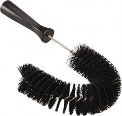 Vikan - 2-1/4" Diam Polyester Hook Brush - 15-1/2" OAL, 6-1/2" Head Length, Polypropylene Handle - All Tool & Supply