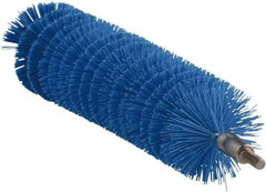 Vikan - 1.6" Diam Polyester Tube Brush - 8" OAL, Stainless Steel Handle - All Tool & Supply