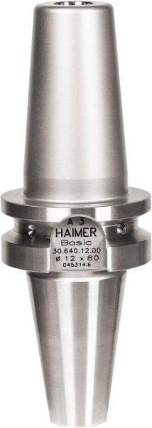 HAIMER - 16mm Hole Diam, BT30 Taper Shank Shrink Fit Tool Holder & Adapter - 3" Projection, 27mm Nose Diam, 50mm Clamping Depth, 25,000 RPM - Exact Industrial Supply