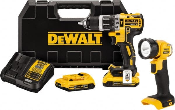 DeWALT - 20V 1/2" Chuck Cordless Hammer Drill - All Tool & Supply