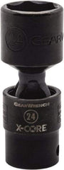 GearWrench - 1/2" Drive 21mm Standard Universal Impact Socket - 6 Points, 3-8/51" OAL - All Tool & Supply