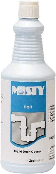 Misty - 32 oz Liquid Drain Cleaner - Unscented, Bottle - All Tool & Supply