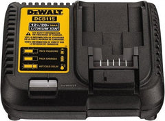 DeWALT - 12 & 20 Volt, 1 Battery Lithium-Ion Power Tool Charger - 1 hr & 30 min to Charge, 12/20 Volt Max Batteries Power Source - All Tool & Supply