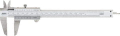 SPI - 0 to 150mm Stainless Steel Vernier Caliper - 0.02mm Graduation, 1.57" Jaw Depth, 0.001" Accuracy, Includes NIST Traceability Certificate - All Tool & Supply