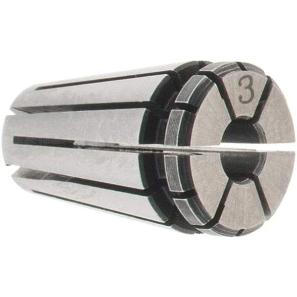 Accupro - 2.5 to 3mm ER8 Collet - 0.01mm TIR, 13mm OAL, 8.5mm Overall Diam - Exact Industrial Supply