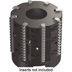 Kennametal - 2.32" Cut Diam, 2" Max Depth of Cut, 1" Arbor Hole Diam, Indexable Thread Mill - Insert Style TM40, 40mm Insert Size, 9 Inserts, Toolholder Style TMS40, 2" OAL - All Tool & Supply