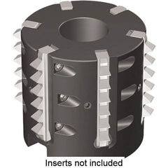 Kennametal - 48mm Cut Diam, 50mm Max Hole Depth, 22mm Arbor Hole Diam, Indexable Thread Mill - Insert Style TM41, 41mm Insert Size, 5 Inserts, Toolholder Style TMS41, 50mm OAL - All Tool & Supply