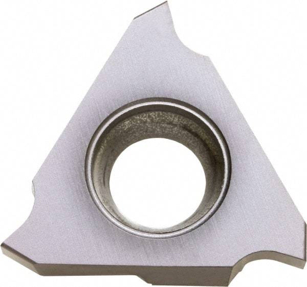 Kyocera - 43GBA Grade KPD010, 2.5mm Cutting Width Polycrystalline Diamond (PCD) Grooving Insert - 4mm Max Depth of Cut, Left Hand, 0.3mm Corner Radius - All Tool & Supply