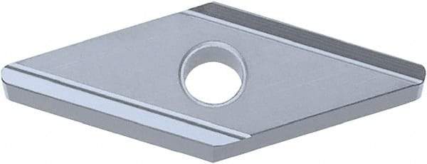 Kyocera - VNGG330.5 Grade PV720 Cermet Turning Insert - TiCN (Megacoat Nano) Finish, 35° Diamond, 3/8" Inscr Circle, 3/16" Thick, 0.008" Corner Radius - All Tool & Supply