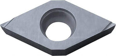 Kyocera - DCGT21.50.5 F Grade PR930 Carbide Turning Insert - TiCN Finish, 55° Diamond, 1/4" Inscr Circle, 3/32" Thick, 0.008" Corner Radius - All Tool & Supply