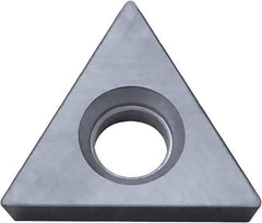 Kyocera - TPGB1.51.50.5 Grade KW10 Carbide Turning Insert - Uncoated, 60° Triangle, 3/16" Inscr Circle, 3/32" Thick, 0.008" Corner Radius - All Tool & Supply