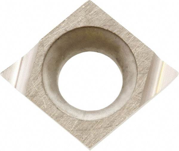 Kyocera - CCGT110902 F Grade TN60 Cermet Turning Insert - Uncoated, 80° Diamond, 3.5052mm Inscr Circle, 1.397mm Thick, 0.004" Corner Radius - All Tool & Supply