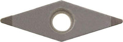 Kyocera - VBGW331 Grade KBN525 CBN Turning Insert - Uncoated, 35° Diamond, 3/8" Inscr Circle, 3/16" Thick, 1/64" Corner Radius - All Tool & Supply