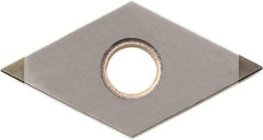 Kyocera - DNGA431 Grade KBN10M CBN Turning Insert - Megacoat Finish, 55° Diamond, 1/2" Inscr Circle, 3/16" Thick, 1/64" Corner Radius - All Tool & Supply