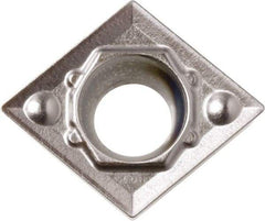 Kyocera - CCMT32.52 HQ Grade PR930 Carbide Turning Insert - TiCN Finish, 80° Diamond, 3/8" Inscr Circle, 5/32" Thick, 1/32" Corner Radius - All Tool & Supply