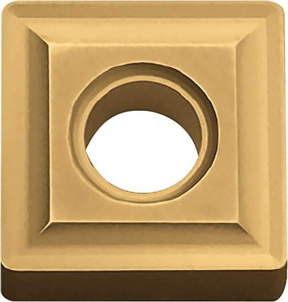 Kyocera - SNMG433 Grade CA525 Carbide Turning Insert - TiCN/Al2O3/TiN Finish, 90° Square, 1/2" Inscr Circle, 3/16" Thick, 3/64" Corner Radius - All Tool & Supply