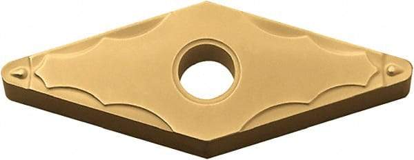 Kyocera - VNMG330.5 GP Grade CA515 Carbide Turning Insert - TiCN/Al2O3/TiN Finish, 35° Diamond, 3/8" Inscr Circle, 3/16" Thick, 0.008" Corner Radius - All Tool & Supply