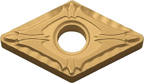 Kyocera - DNMG431 XP Grade CA515 Carbide Turning Insert - TiCN/Al2O3/TiN Finish, 55° Diamond, 1/2" Inscr Circle, 3/16" Thick, 1/64" Corner Radius - All Tool & Supply