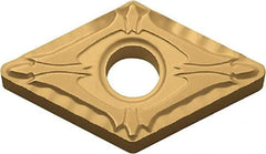 Kyocera - DNMG431 XP Grade CA515 Carbide Turning Insert - TiCN/Al2O3/TiN Finish, 55° Diamond, 1/2" Inscr Circle, 3/16" Thick, 1/64" Corner Radius - All Tool & Supply